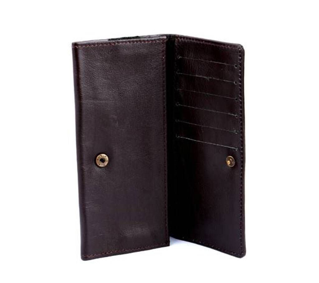 Smart leather mobile cover cum wallet 