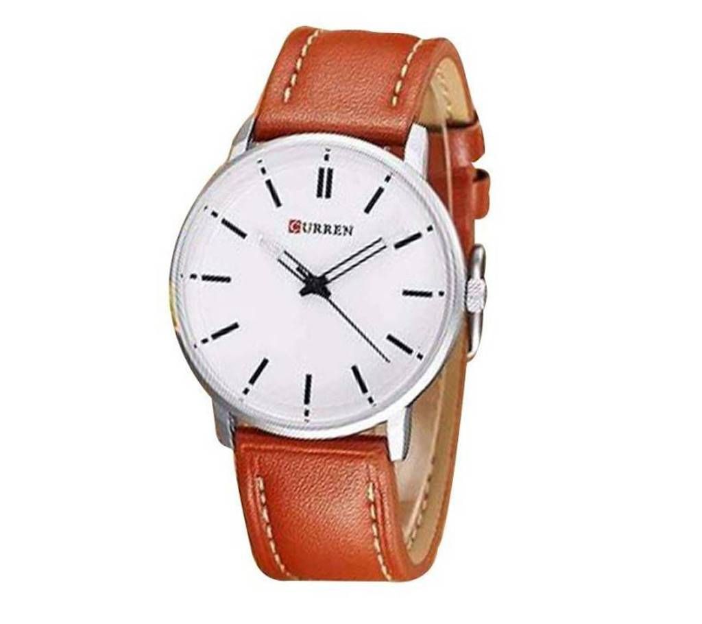 Curren Brown PU Leather Wrist Watch For Men (Copy)