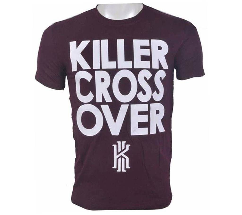 round neck half sleeve t-shirt for men 