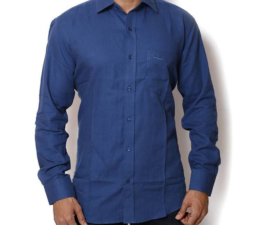Gents Blue Formal Shirt