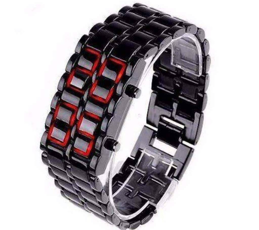 Japanese-Samurai digital LED watch.