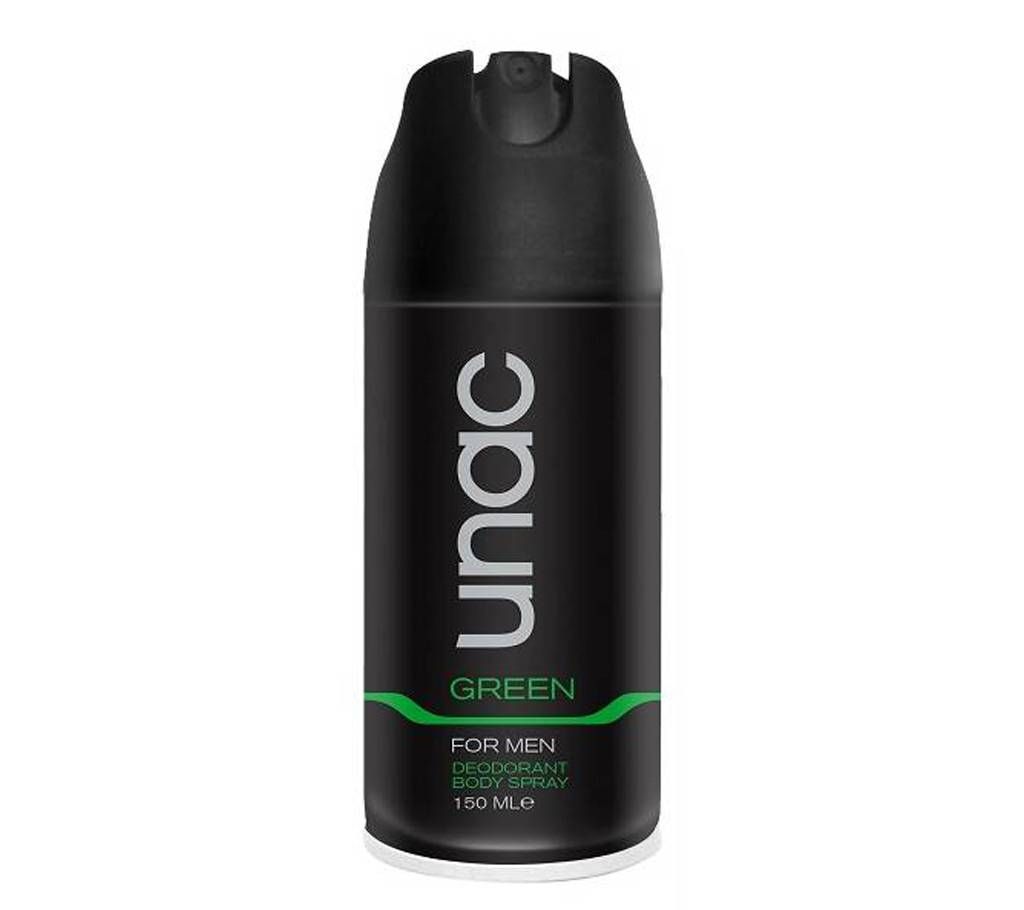UNAC Green Body Spray for Men - 150ml Turkey