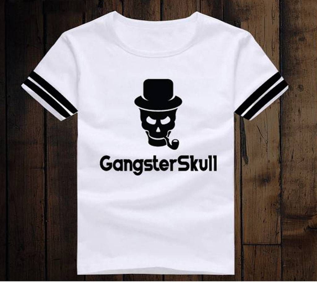 Gangstar Skull Half Sleeve T-shirt