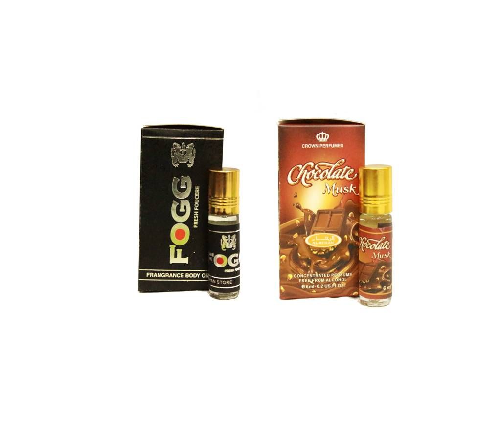 Roll On Perfume 6 ml Combo Chokomask & Fogg