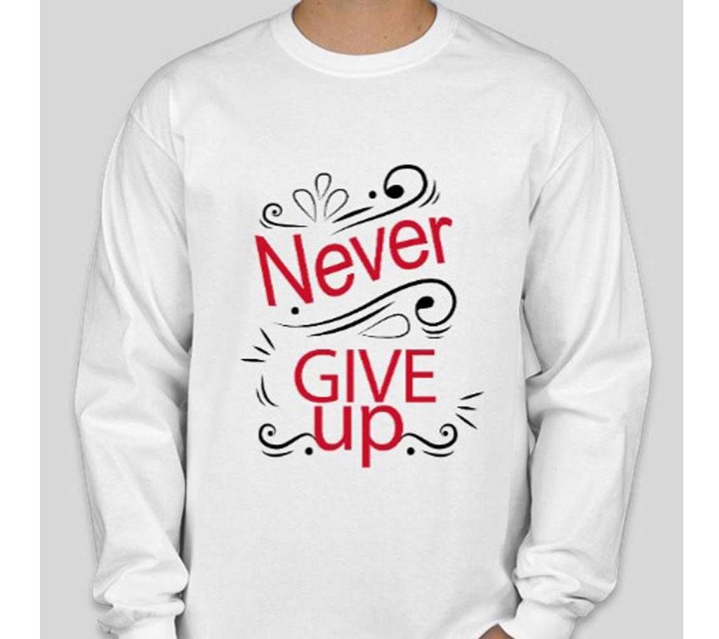 Long Sleeve Cotton T-Shirt For Men