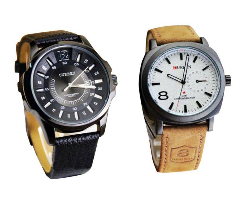 CURREN gents watch- 2 pieces 