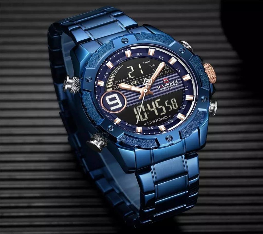 NAVIFORCE Gents Duel Display Wrist Watch