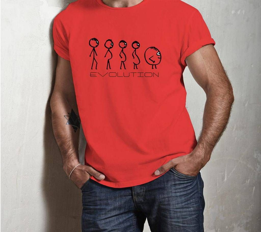 Evolution Menz Half Sleeve t-Shirt
