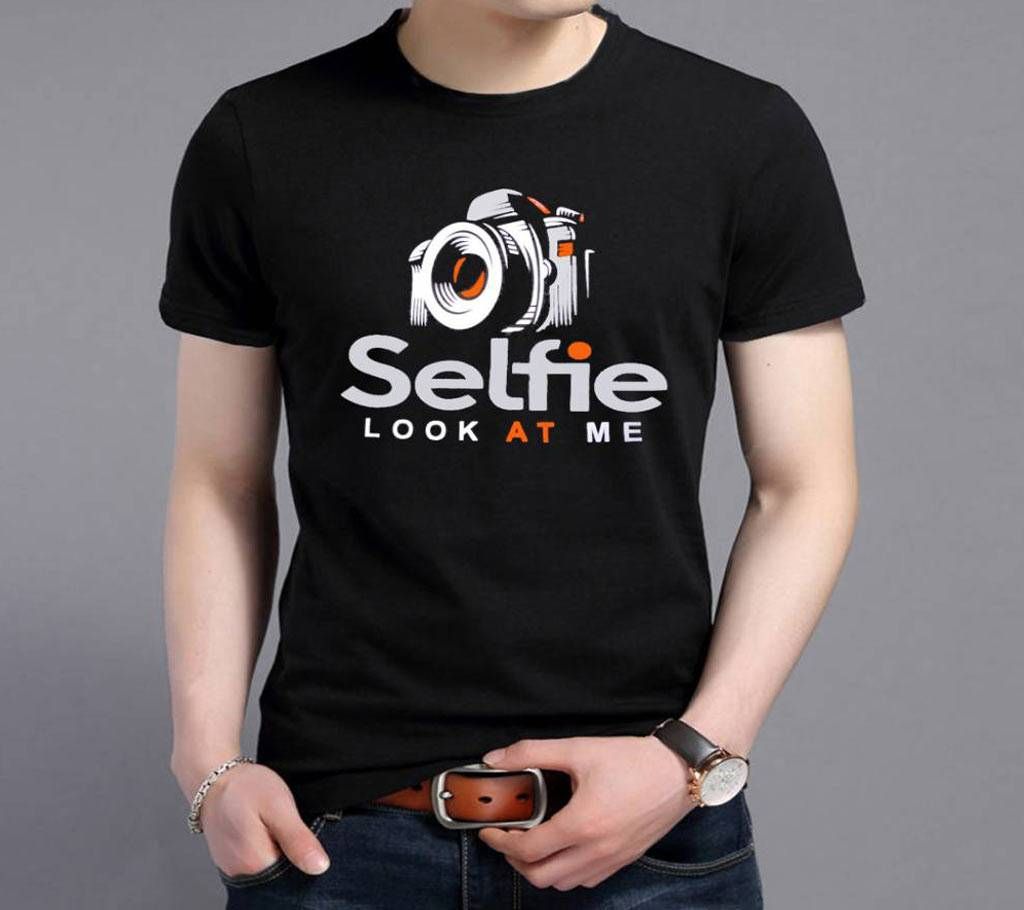 Selfie-Mens Cotton T-Shirt