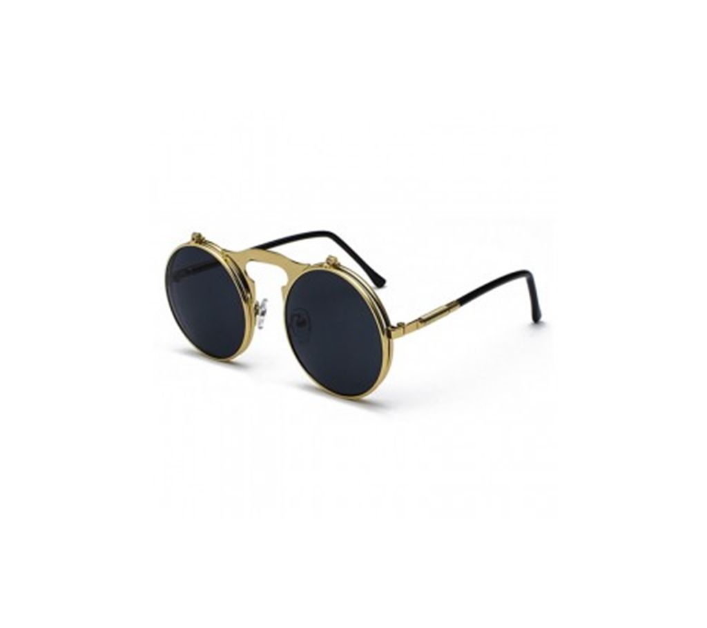 Golden Steel Sunglasses for Men