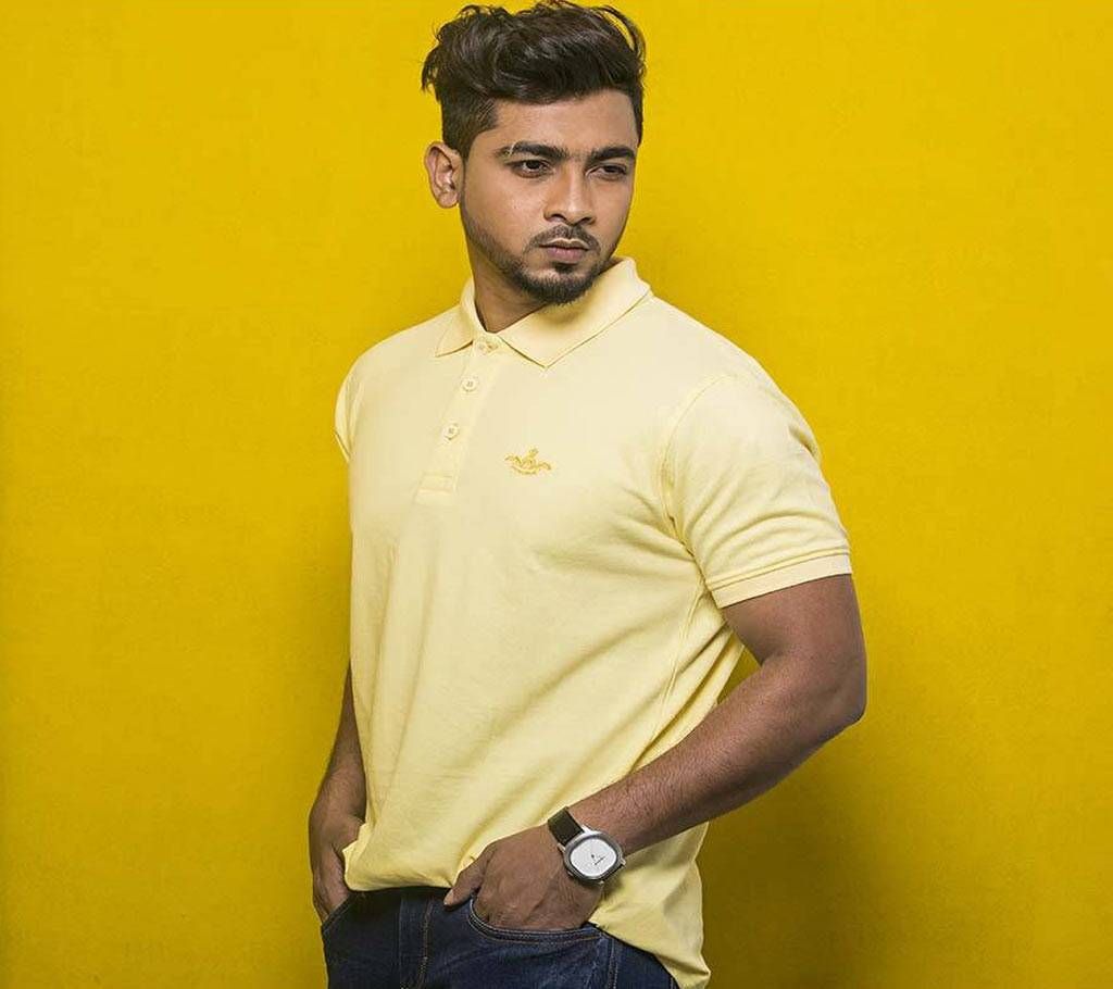 Menz Yellow Polo Shirt - 24
