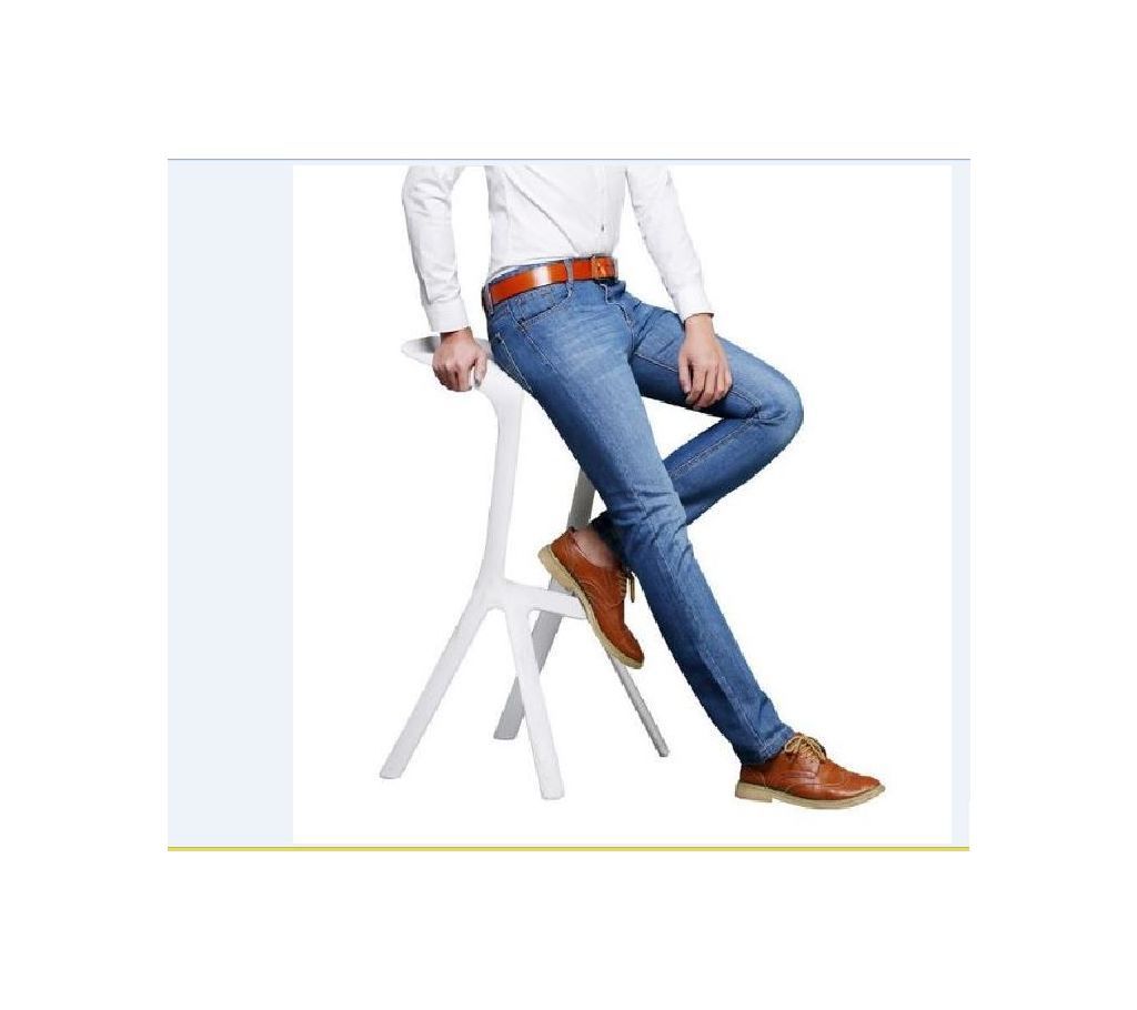 Mens cotton slim feet Stretch casual chinos