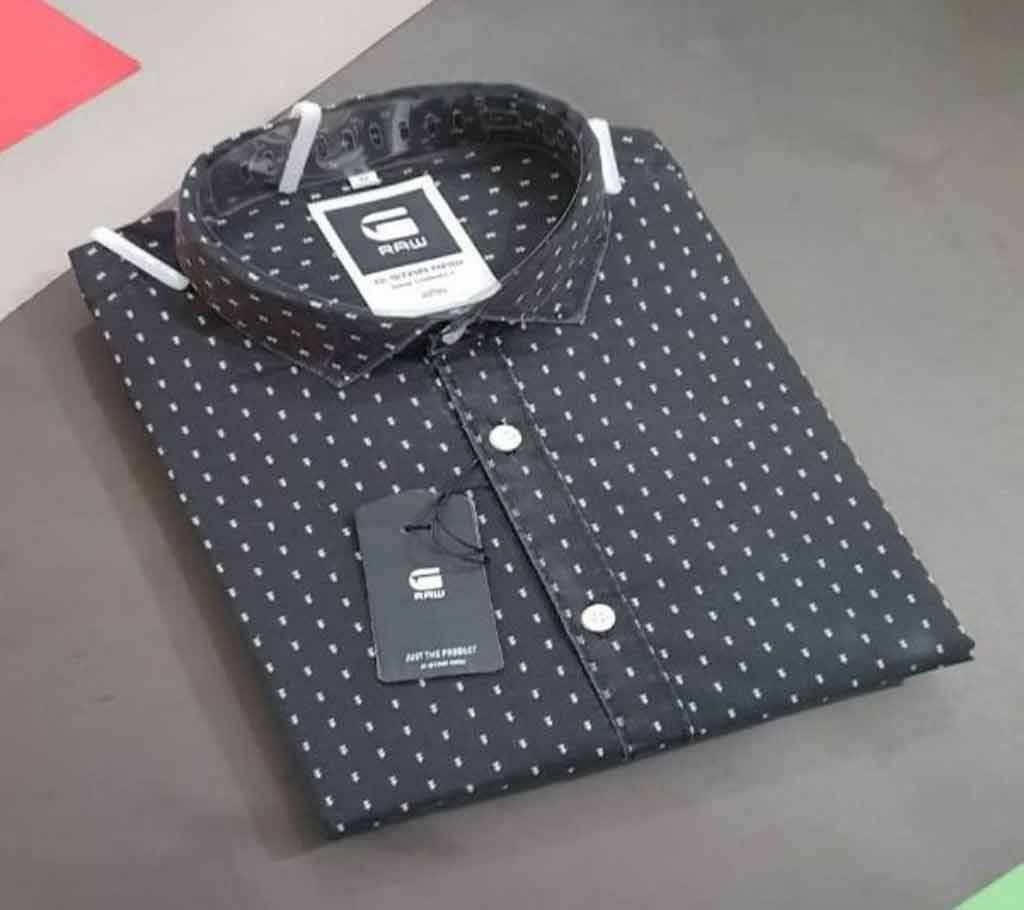 rendy Casual Cotton Shirt for Men - 01 - SNK