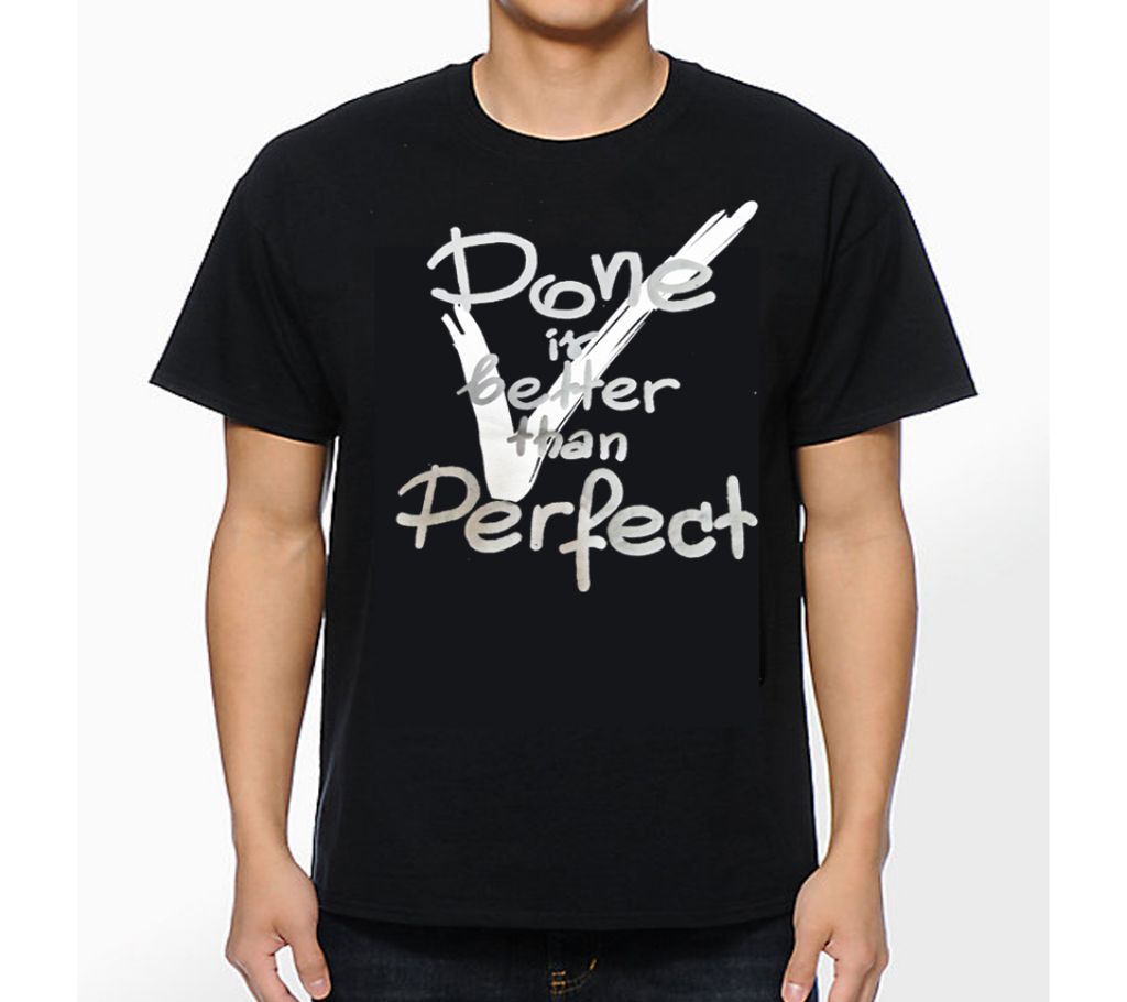 Perfect Half Sleeve Slim Fit Cotton T shirt For Men 