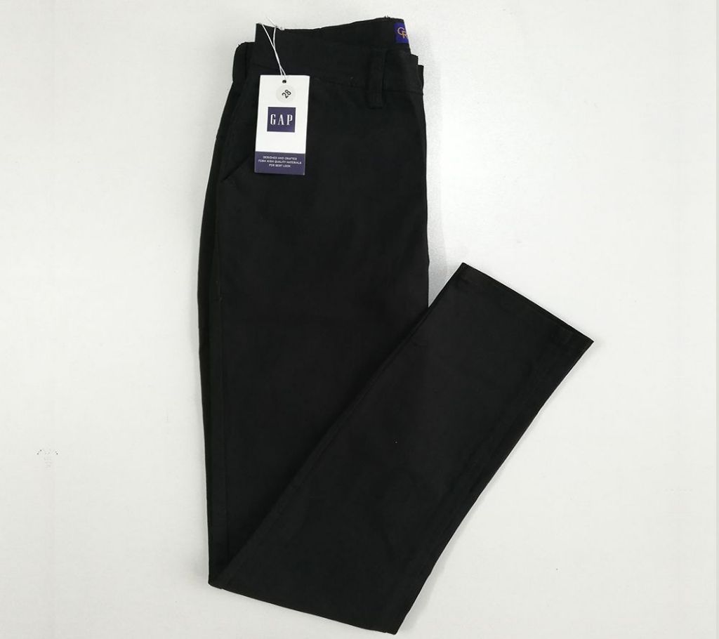GAP Black Stretch Chinos- CAP