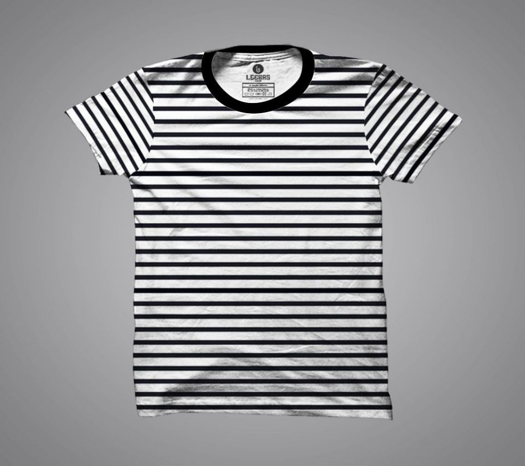 Half Sleeve Cotton T shirt - LB 163