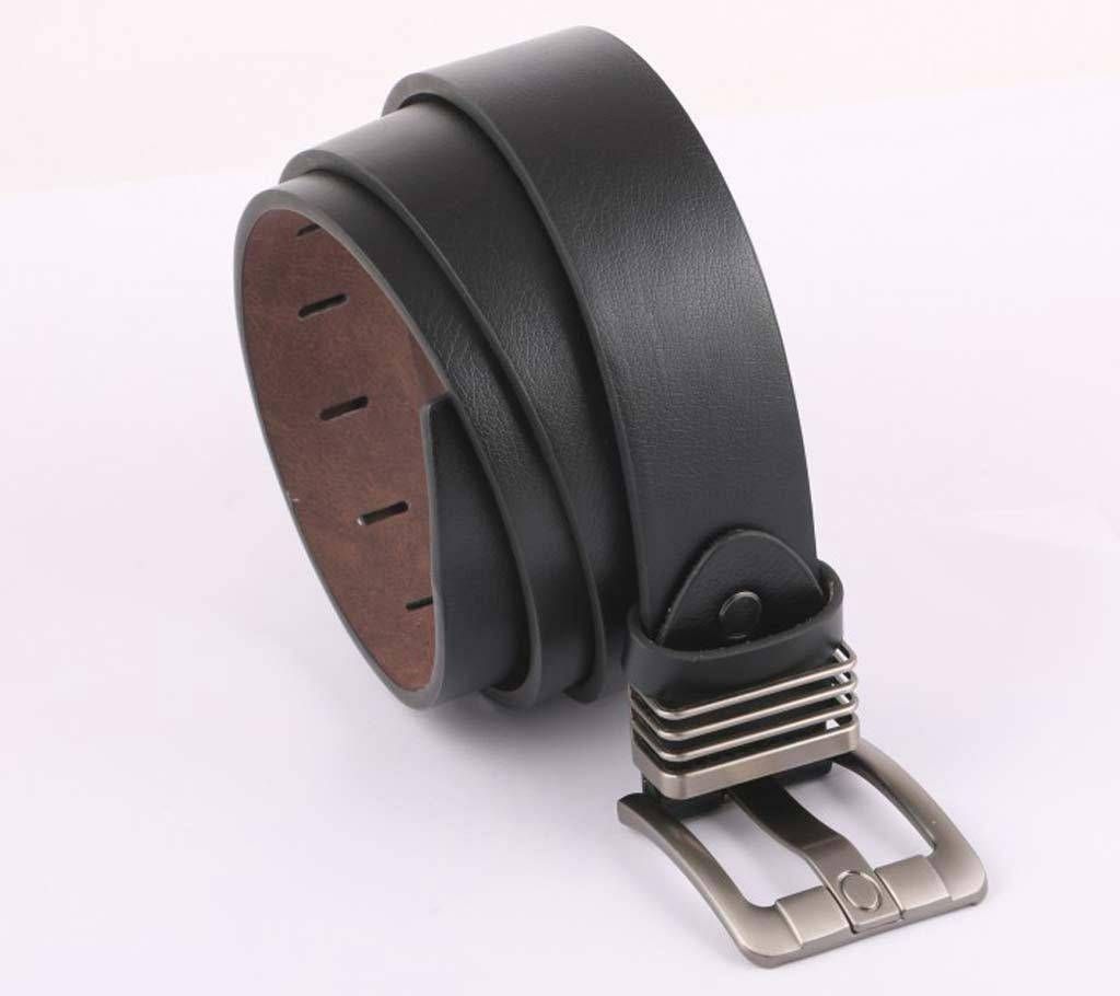 Mans Formal Belt Black
