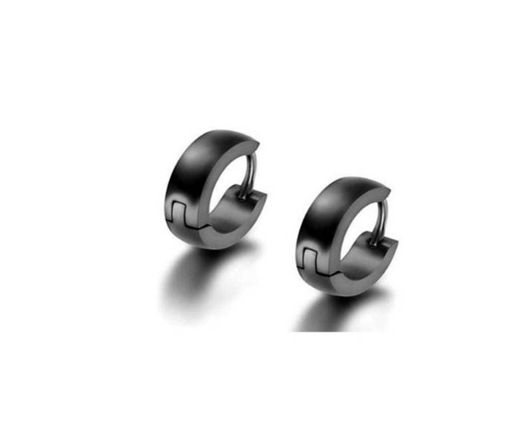 Men's Black Metallic Earing Plug