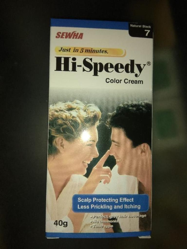 Hi-Speedy color black - 40g