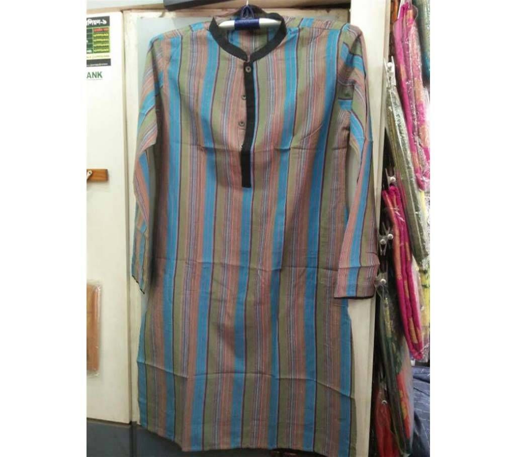 Cotton Striped Panjabi