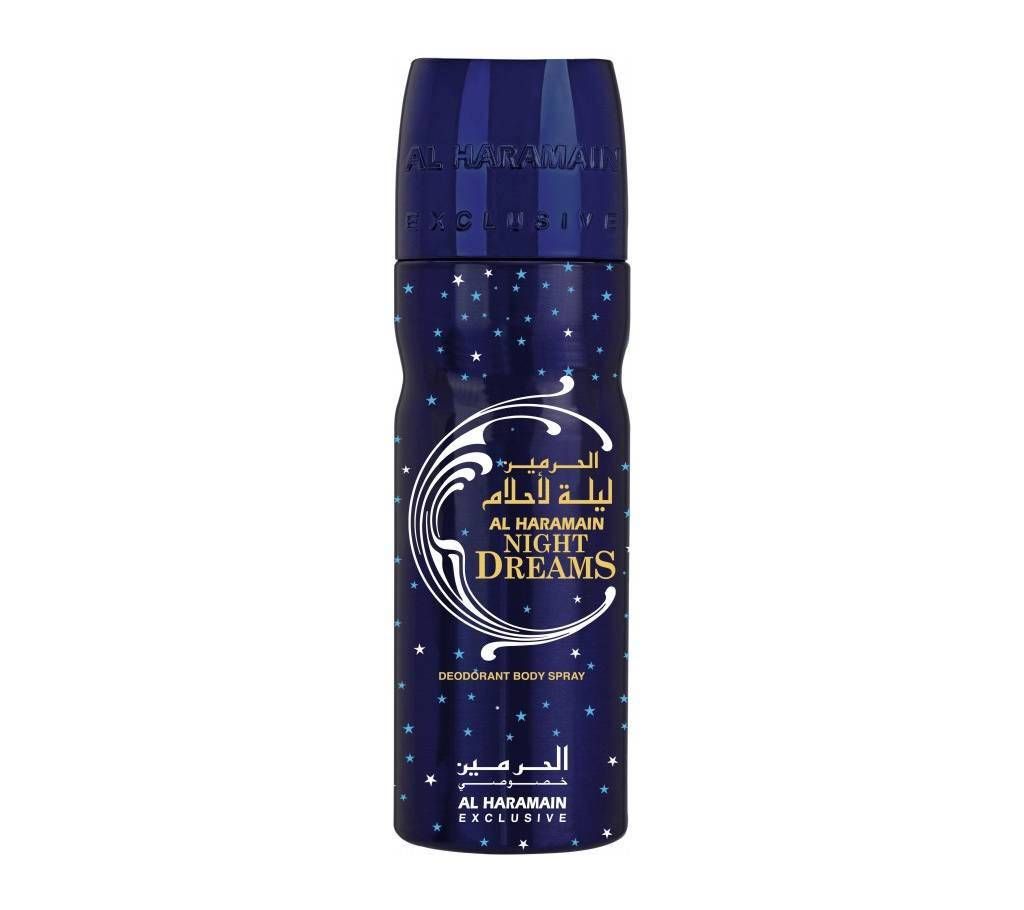 Al Haramain Night Dreams Deodorant Body Spray - 200ml (UAE)