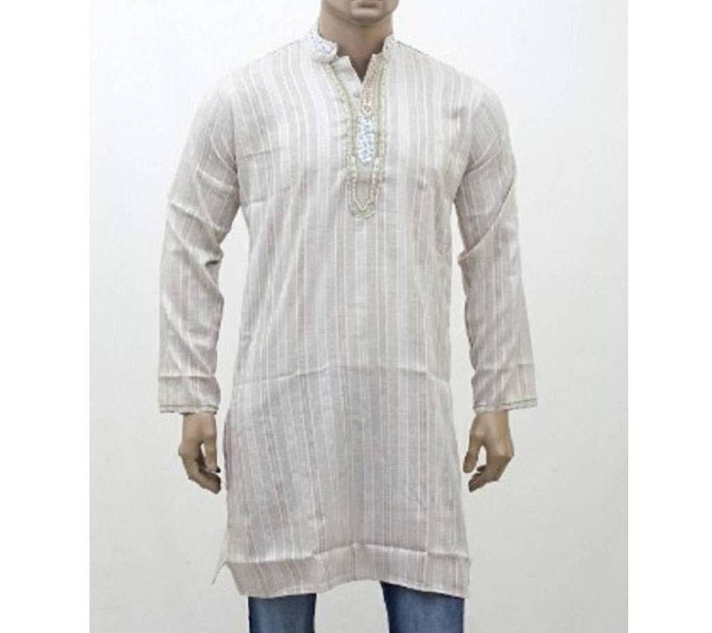Gents semi cotton punjabi 