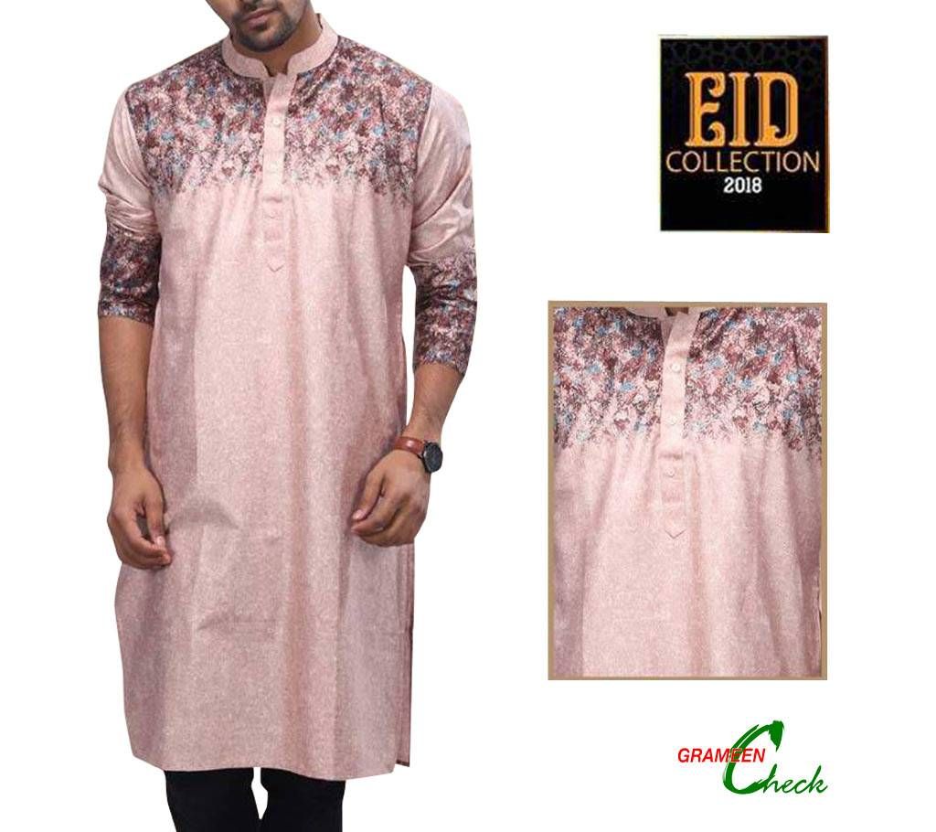 Mens Cotton Printed Slim Fit Panjabi– CP48