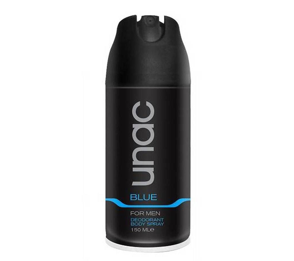 UNAC Blue Body Spray for Men - 150ml Turkey