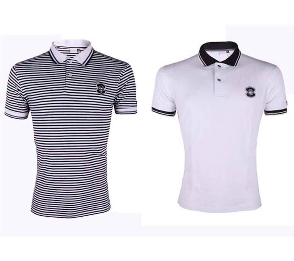 Export Quality men polo shirt(2 piece)