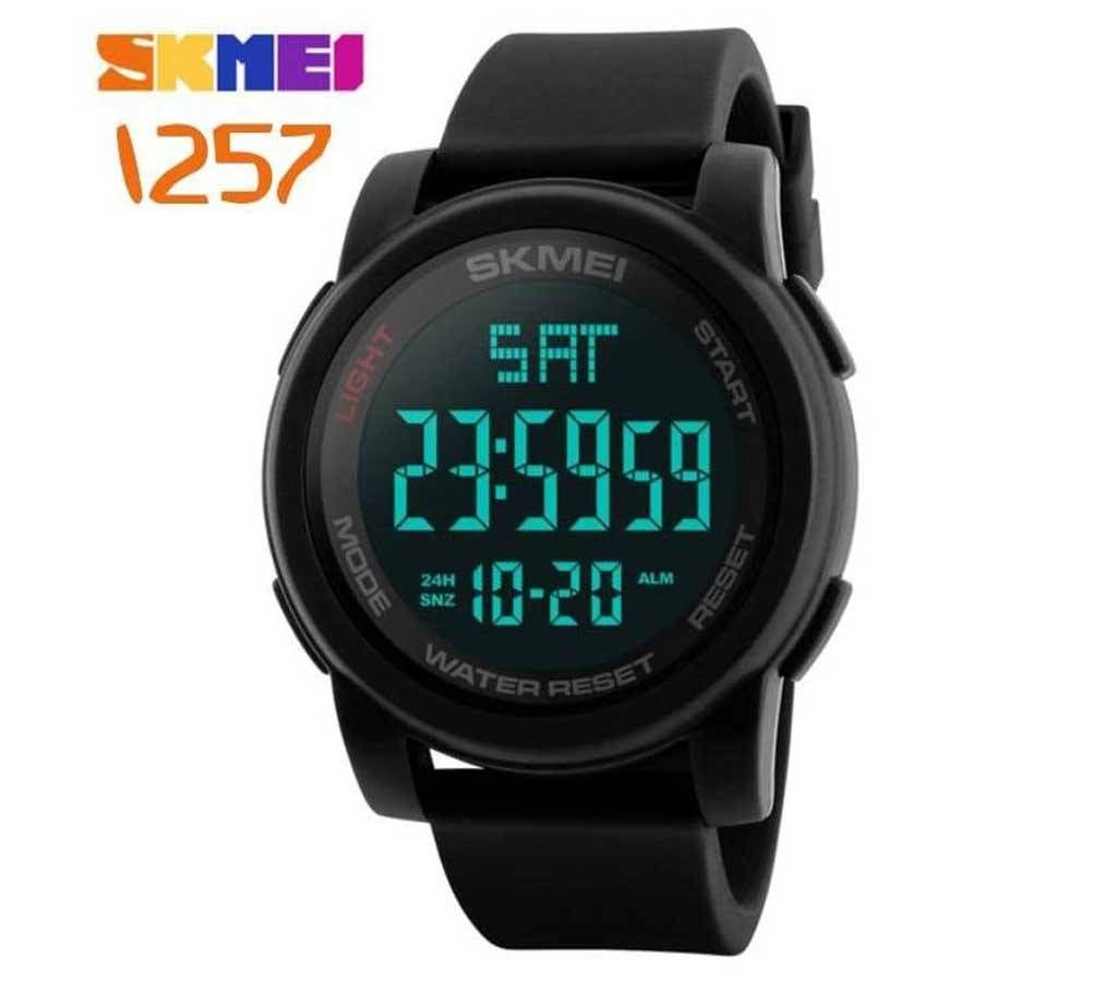 SKMEI 1257 Men Sport Watches Men's LED Digital Watches Outdoor Military Electronics Wrist Watch Relogio Masculino
