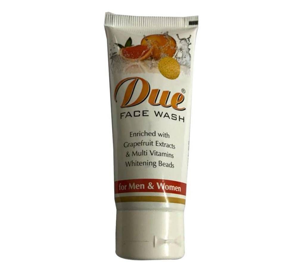 Due whitening face wash for men - Pakistan