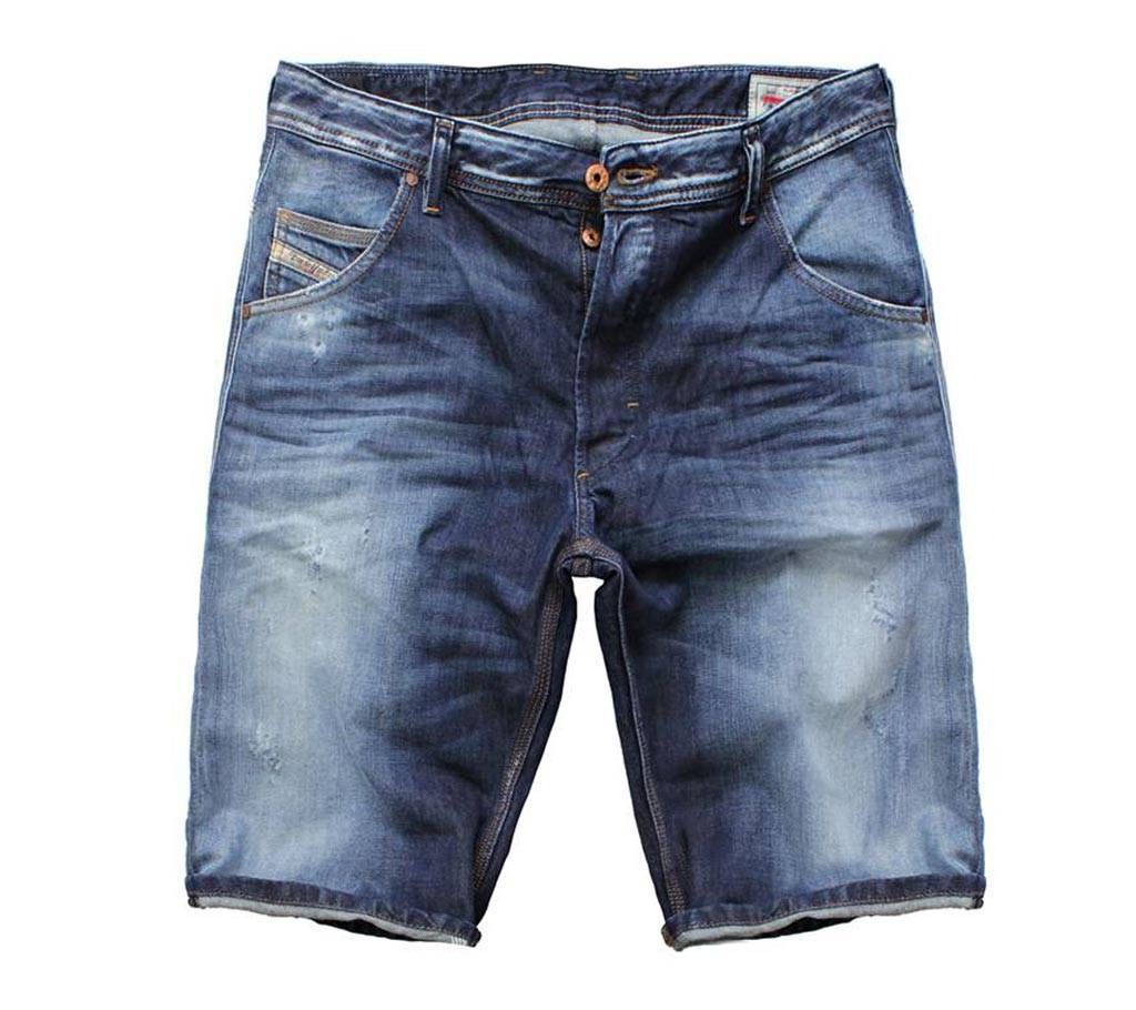 Denim Two Quarter Pants for Men