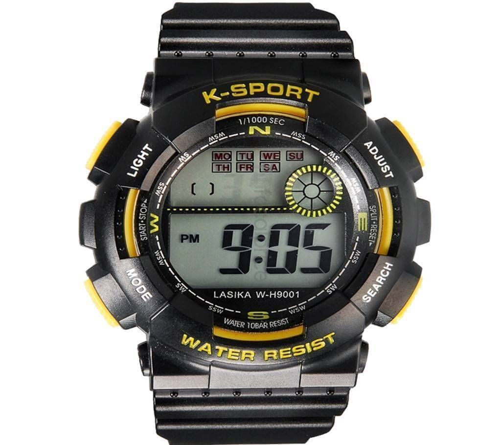 Lasika K-sports watch for Men  (Black & Blue)