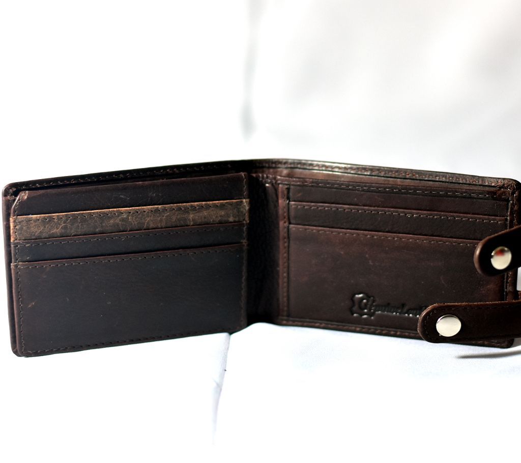 Dark Chocolate Gents Leather Wallet
