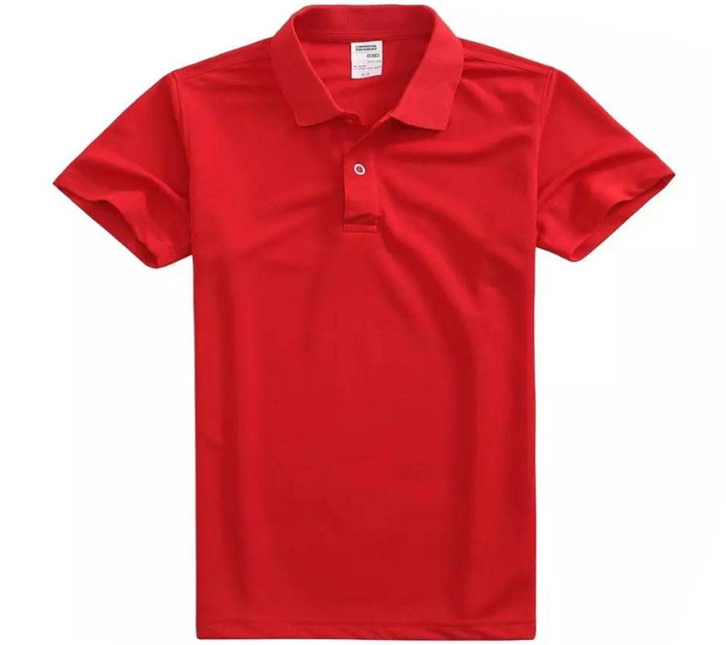 Solid Color Polo for Men