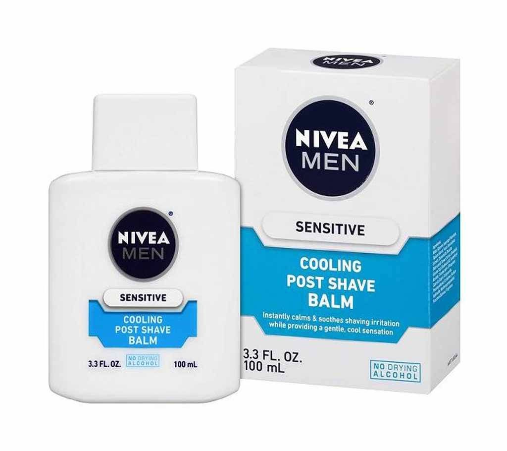 NIVEA MEN Sensitive Cooling Post Shave Balm-100ml-Germany 