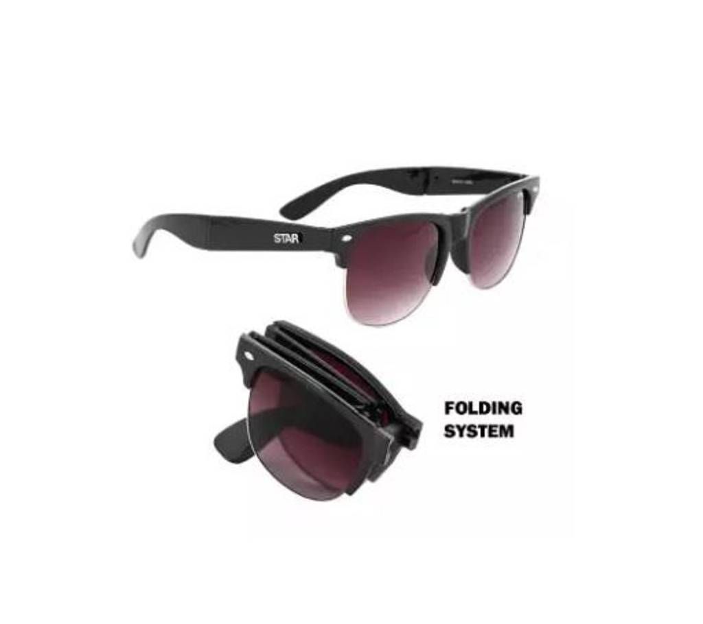 Folding Sunglasses for Men-Brown