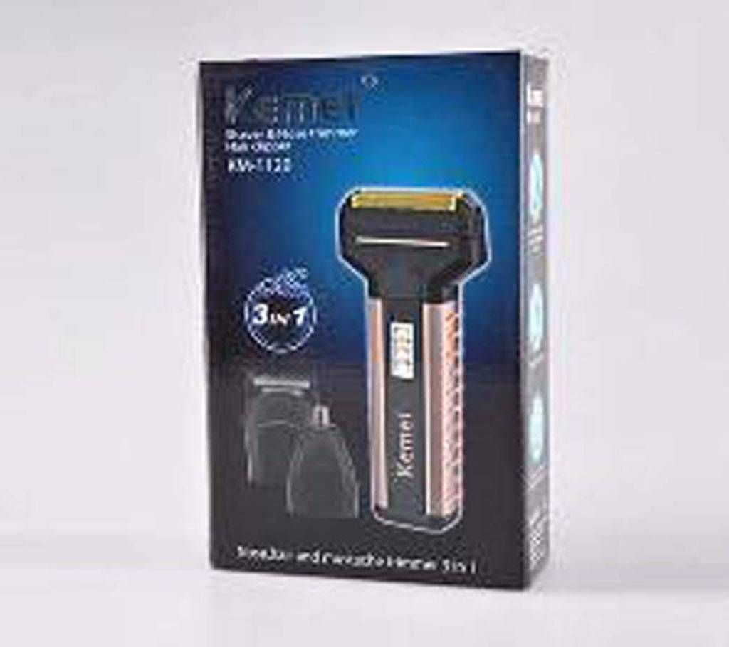 Kemei KM-1120 3 in 1 trimmer and shaver 