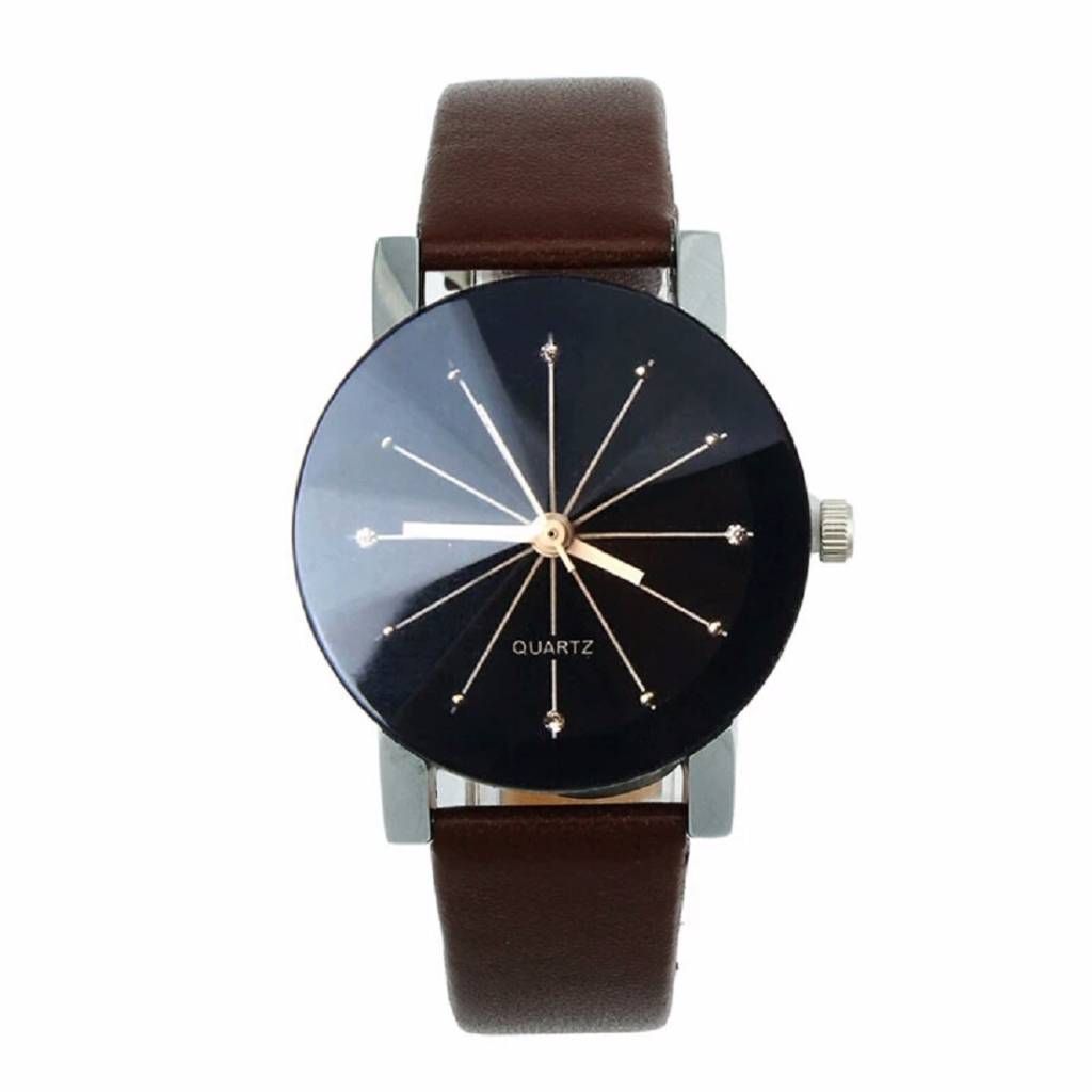 Quartz movement gents wrist watch