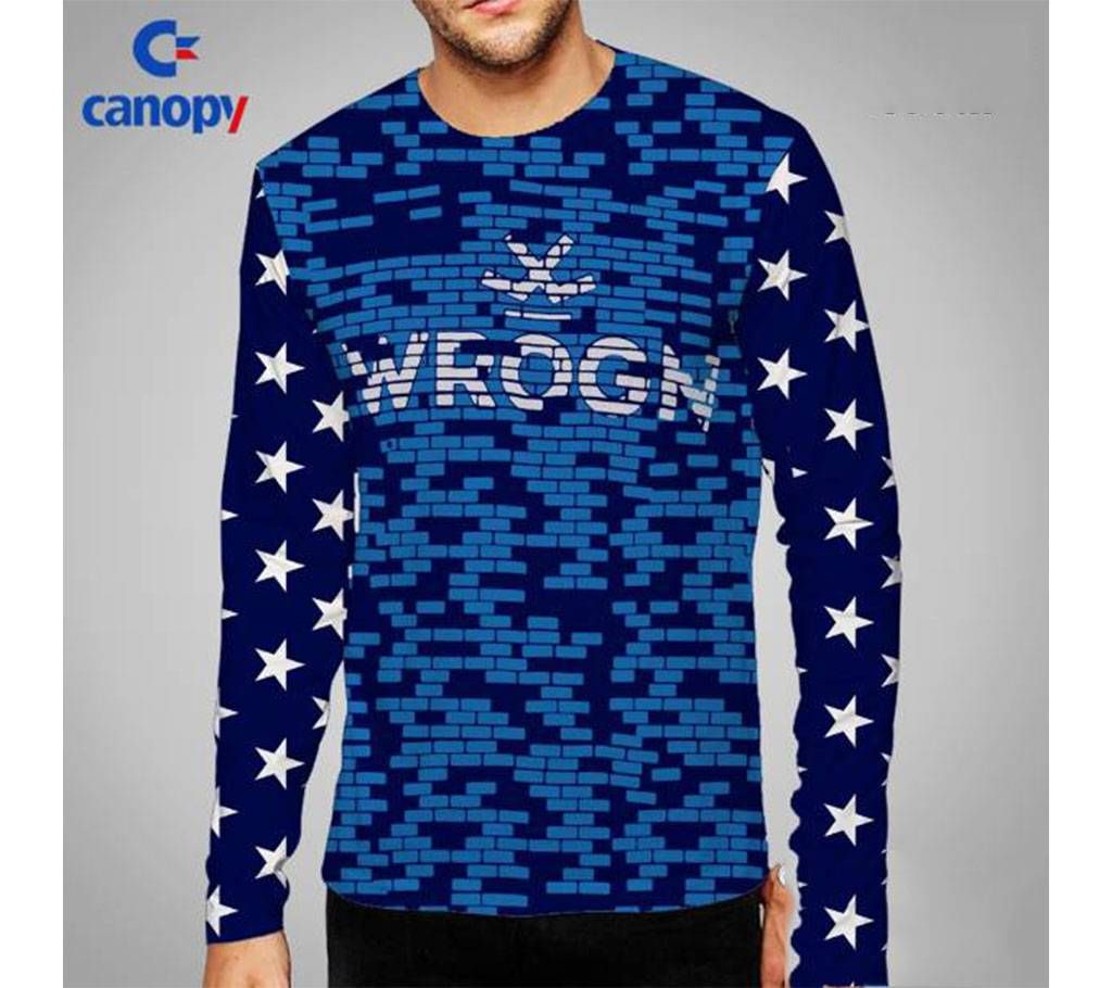 full sleeve cotton t-shirt for men 