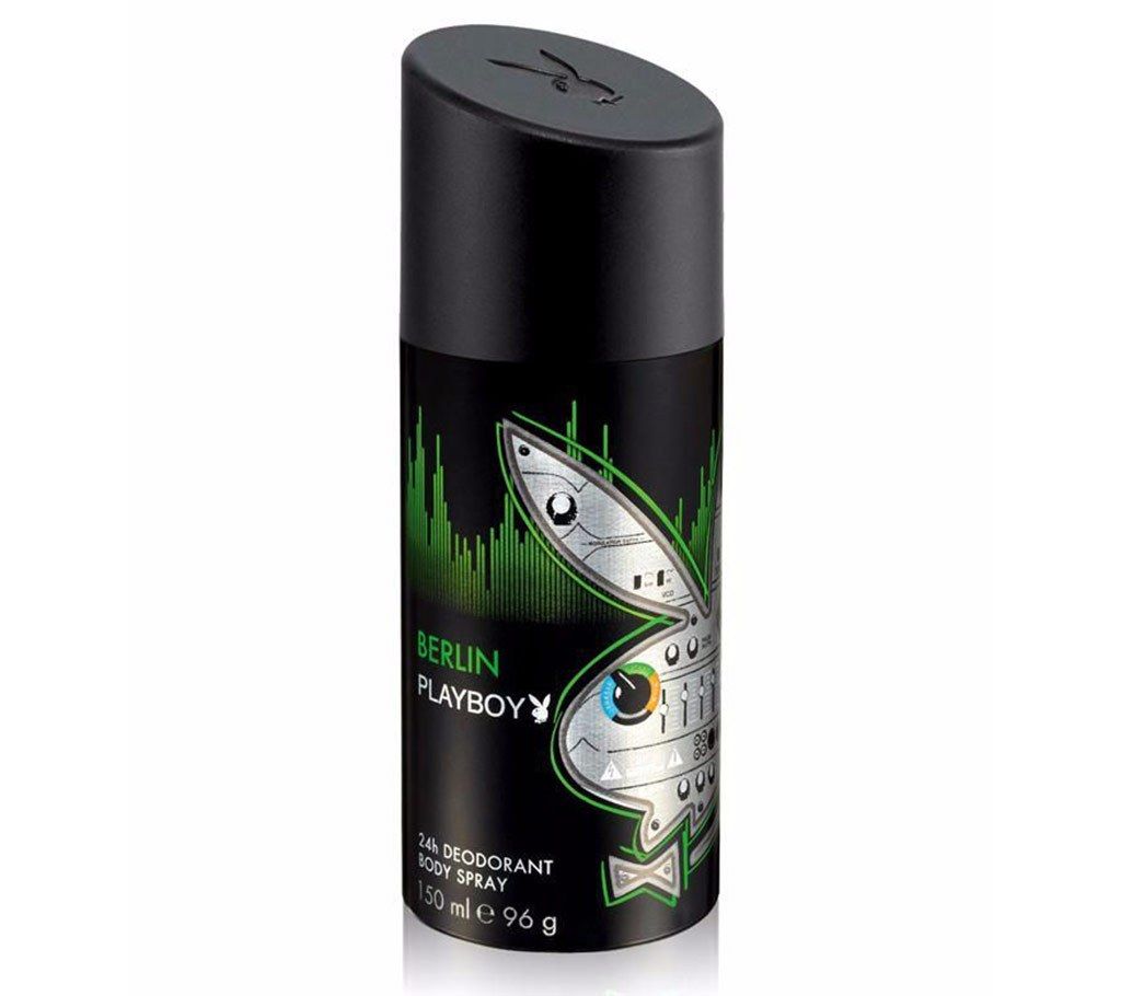 Playboy Berlin Deo Spray For Men (150ml.)