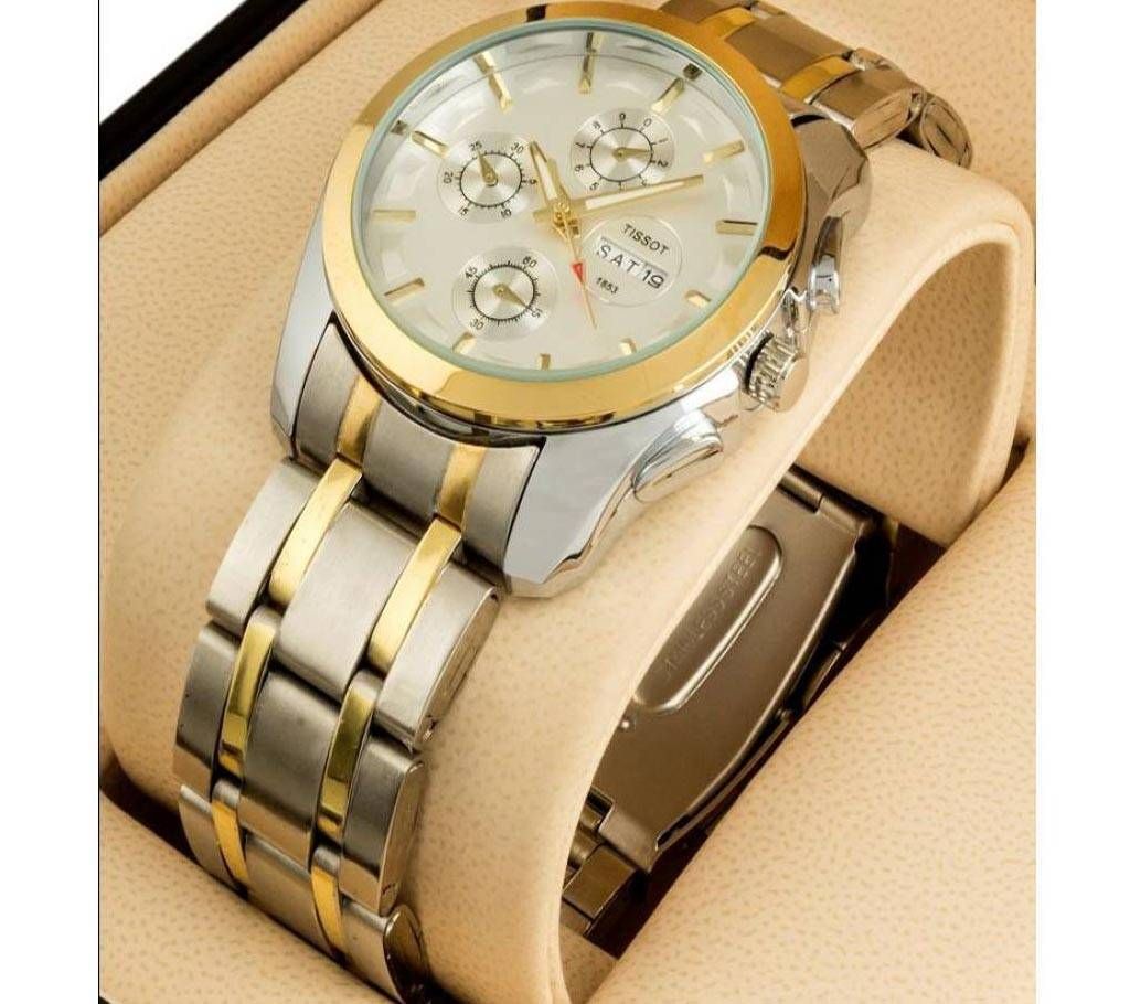 DATE &DAY TISSOT WRIST WATCH
