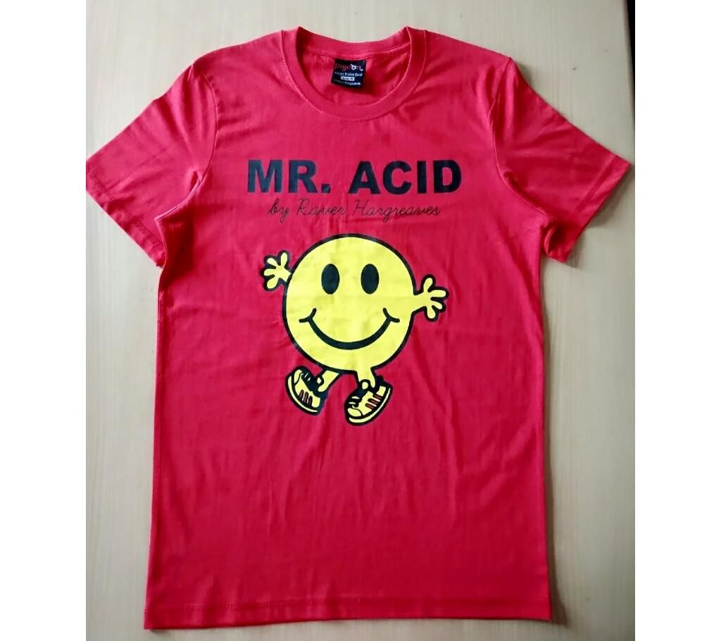 Mr. Acid printed t shirt for men 