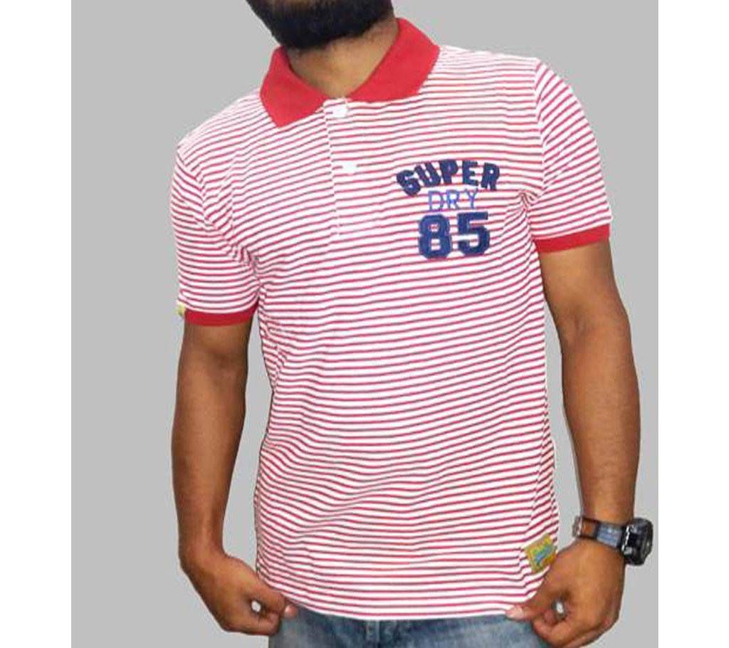 Mens Half Sleeve Cotton Polo Shirt
