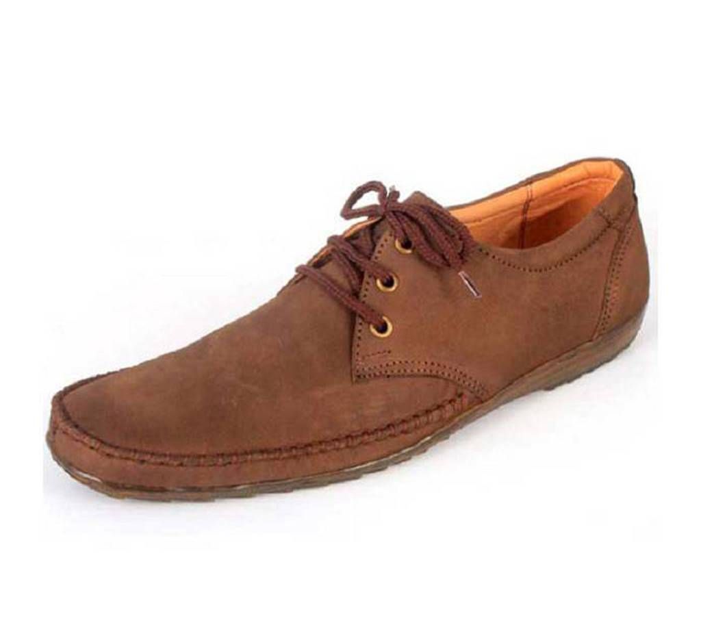 Artificial Leather Lace Up Shoes For Men