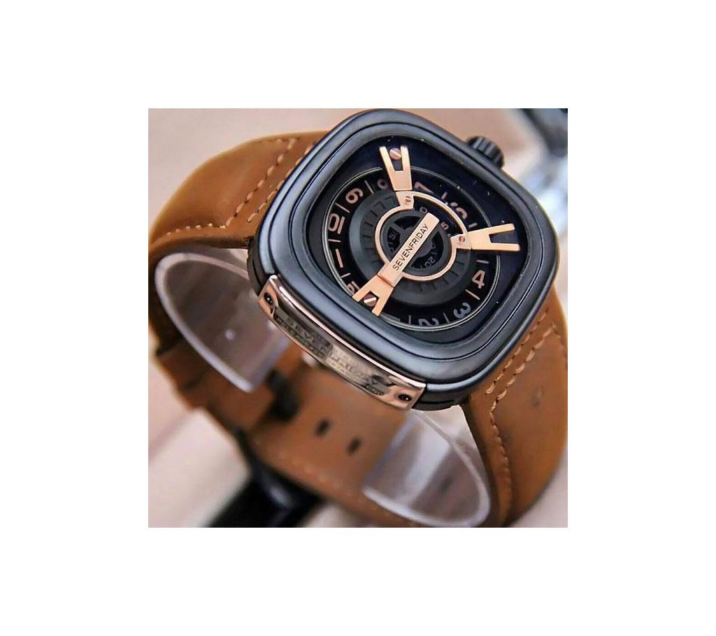 Analog Watch For Men - Brown
