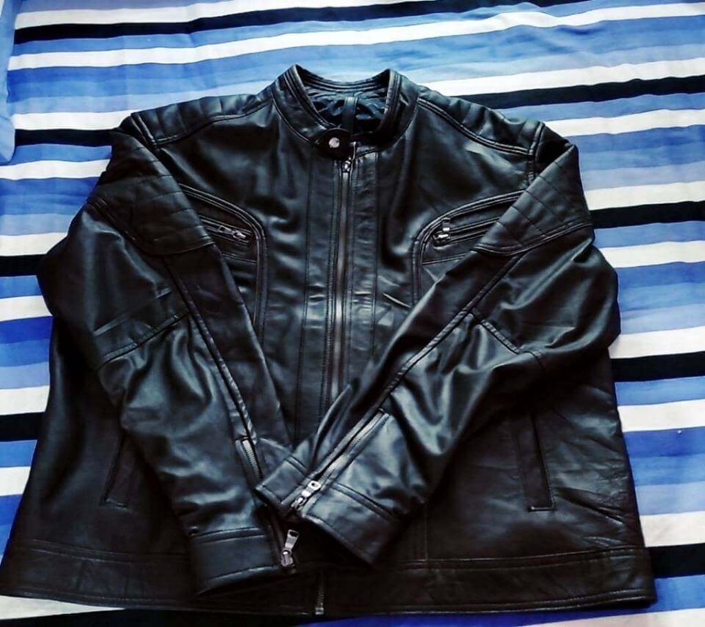 100% pure sheep leather Jacket imported from Bangalore, INDIA