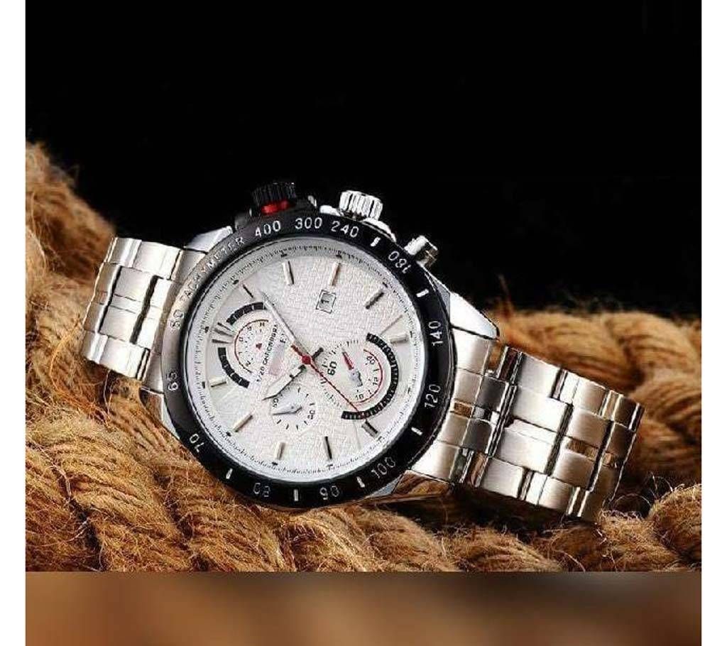 Gents Metal chain Wrist Watch