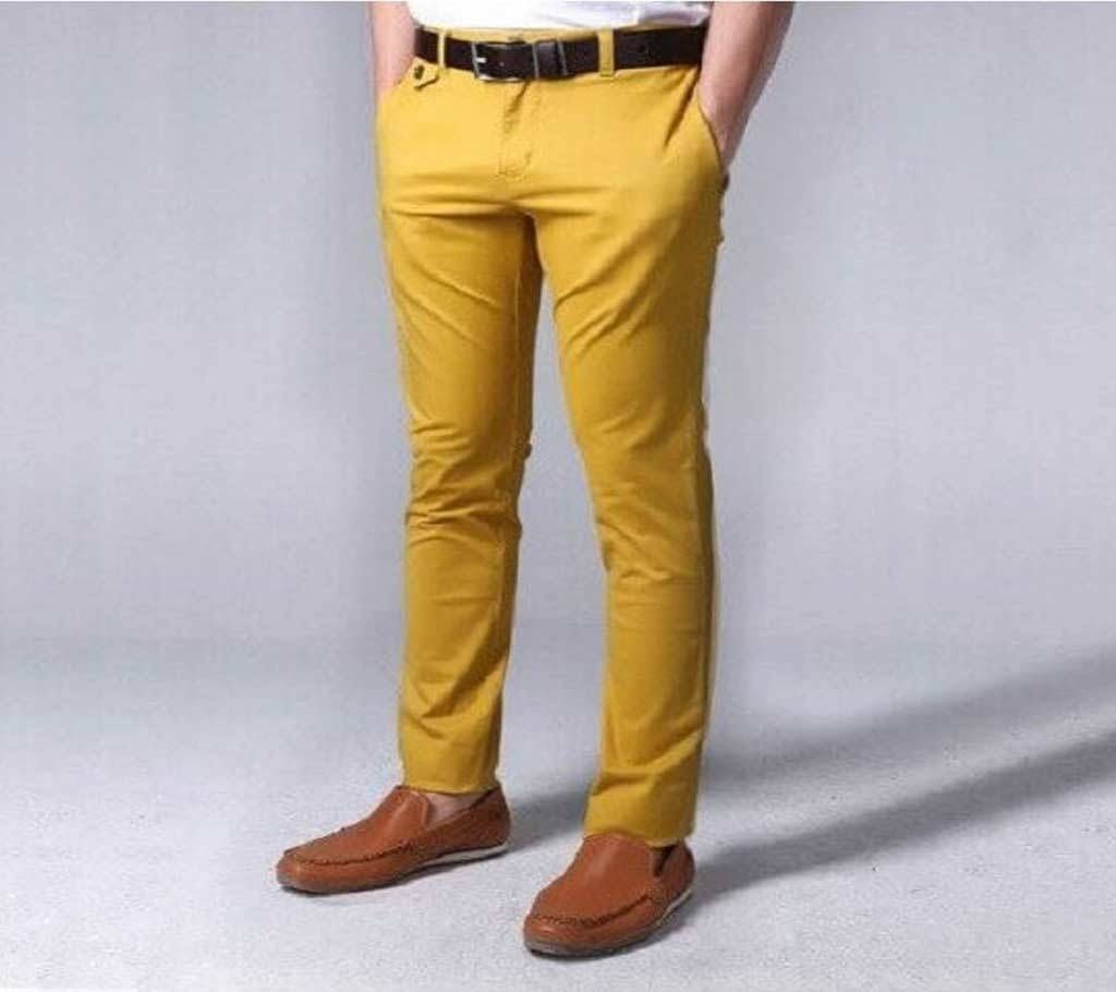 Yellow Stylish Yo Yo Type Pants