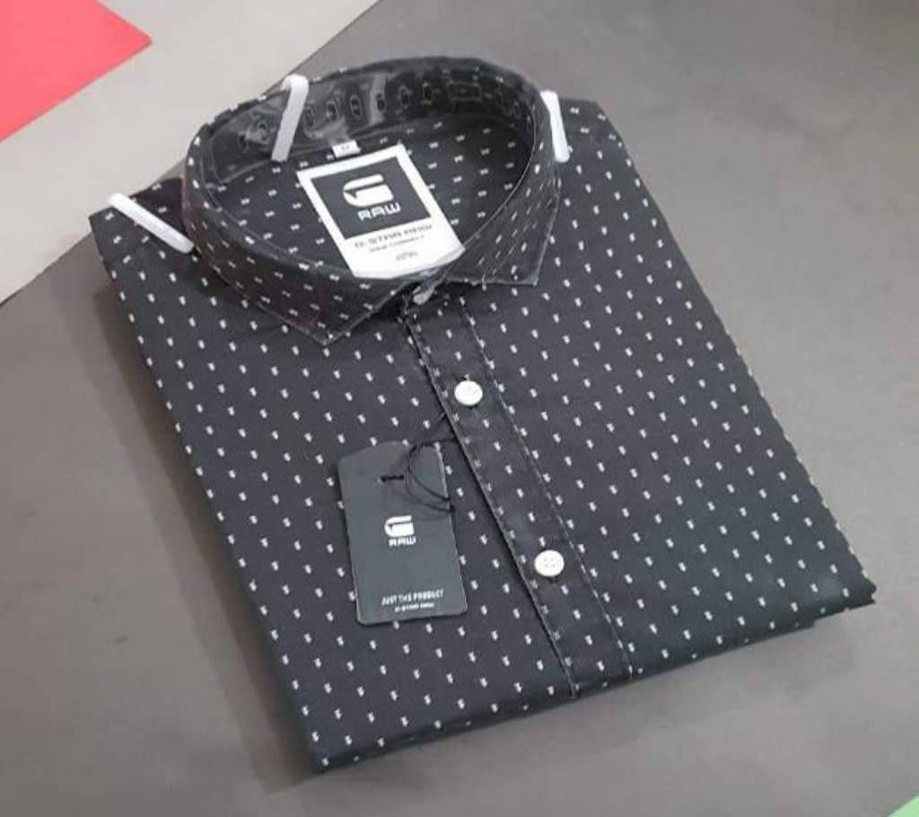 Full Sleeve Cotton Shirt For Men - 01 - SNK